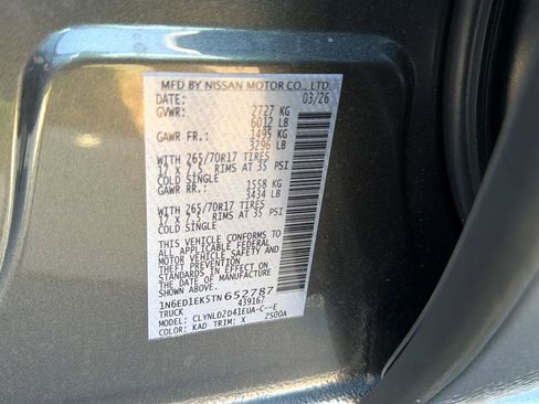 New 2026 Nissan Frontier PRO-4X w/ Pro-4x Convenience Package AWD/4WD image 35