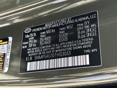 New 2026 Hyundai Santa Fe Calligraphy FWD image 34