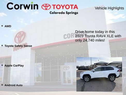 Used 2023 Toyota RAV4 XLE image 6