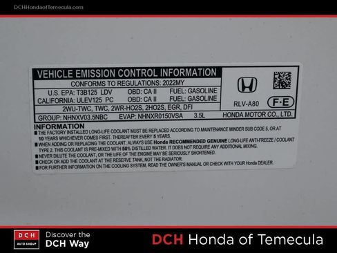 Certified 2022 Honda Pilot Sport image 11