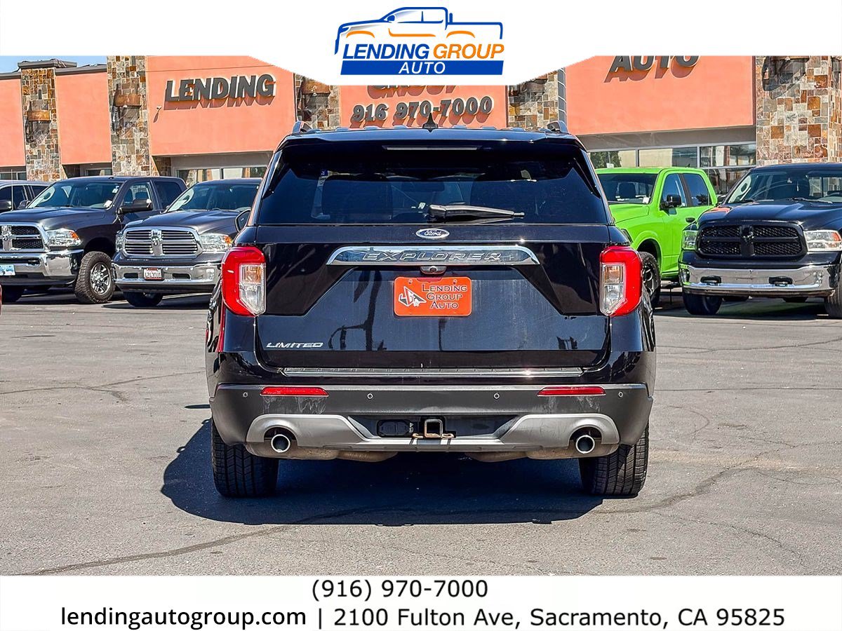 Used 2021 Ford Explorer Limited w/ Class III Trailer Tow Package RWD image 3