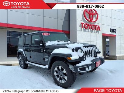 Used 2018 Jeep Wrangler Unlimited Sahara w/ Uconnect 4C Nav & Sound Group