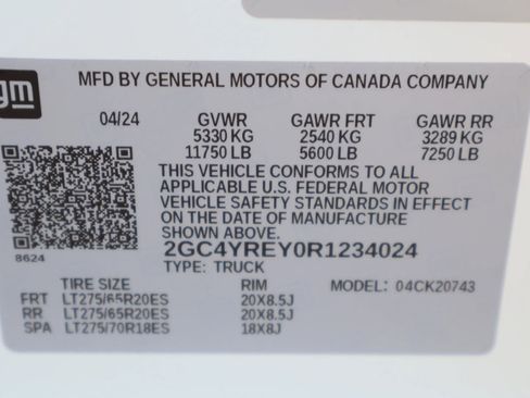 Used 2024 Chevrolet Silverado 2500 High Country w/ High Country Premium Package AWD/4WD image 34