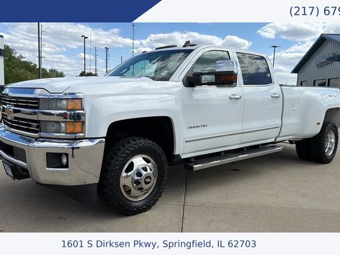 Used 2015 Chevrolet Silverado 3500 LTZ w/ Duramax Plus Package AWD/4WD image 1