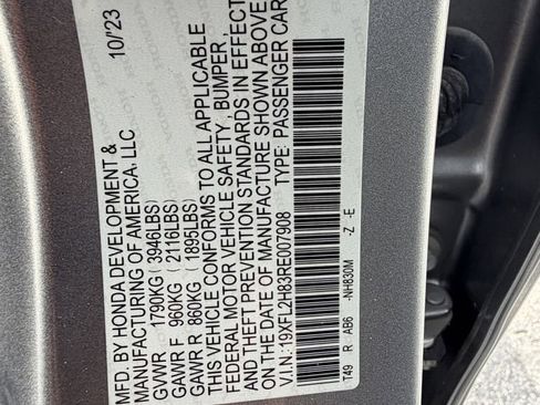 Used 2024 Honda Civic Sport image 33