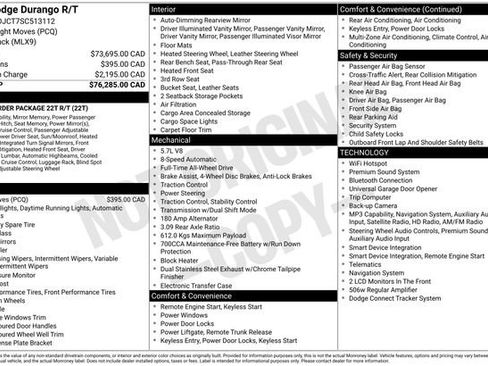 Used 2025 Dodge Durango R/T AWD/4WD image 8