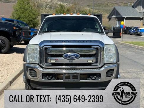 Used 2016 Ford F550 4x4 Crew Cab Super Duty w/ Power Equipment Group image 7