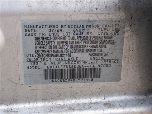 Used 2024 Nissan Versa S w/ S Plus Package image 18