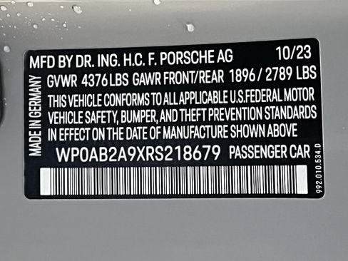 Certified 2024 Porsche 911 Carrera GTS image 24
