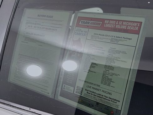 Certified 2024 MAZDA CX-5 AWD 2.5 S w/ Select Package image 12