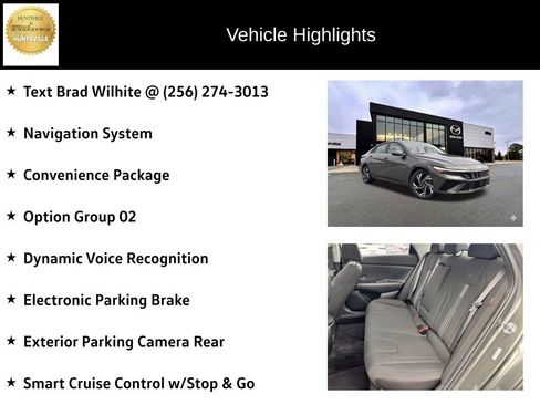 Used 2024 Hyundai Elantra SEL w/ Convenience Package FWD image 6