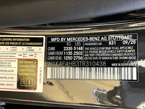 New 2026 Mercedes-Benz C 300 4MATIC Sedan image 12