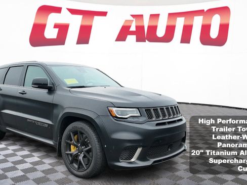 Used 2021 Jeep Grand Cherokee Trackhawk AWD/4WD image 1