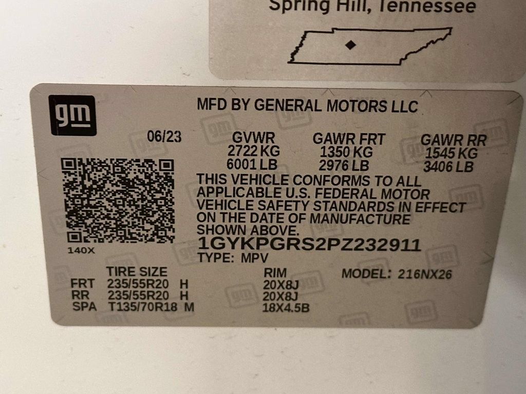Used 2023 Cadillac XT6 Sport w/ LPO, ONYX Package AWD/4WD image 31