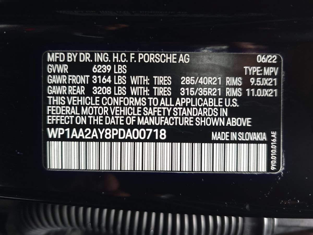 Used 2023 Porsche Cayenne Platinum Edition AWD/4WD image 64