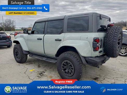 Used 2024 Ford Bronco Raptor w/ Interior Carbon Fiber Pack 6 AWD/4WD image 3