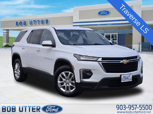 Used 2023 Chevrolet Traverse LS w/ Safety Package FWD image 1