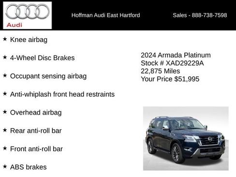 Used 2024 Nissan Armada Platinum AWD/4WD image 24