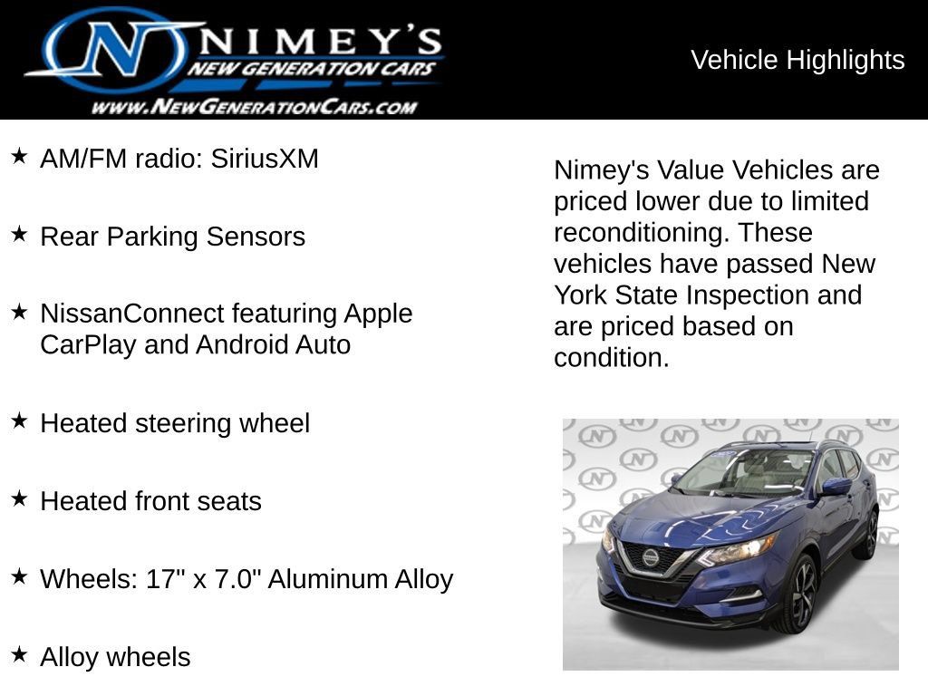 Used 2021 Nissan Rogue Sport SV AWD/4WD image 10