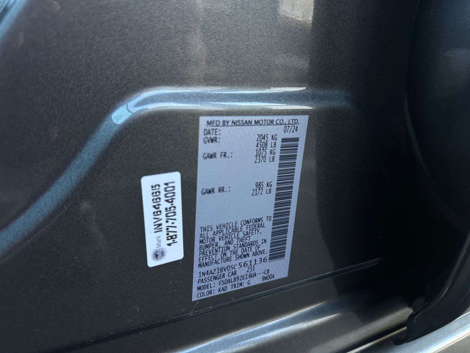 Used 2025 Nissan Leaf S FWD image 30