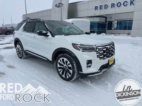 New 2026 Ford Explorer Platinum w/ LUX Leather Package AWD/4WD image 1
