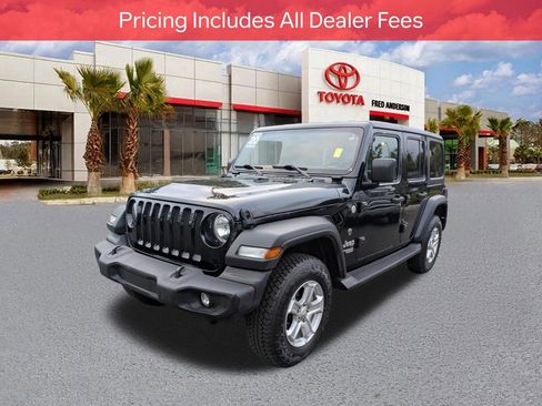 Used 2020 Jeep Wrangler Unlimited Sport S AWD/4WD image 8