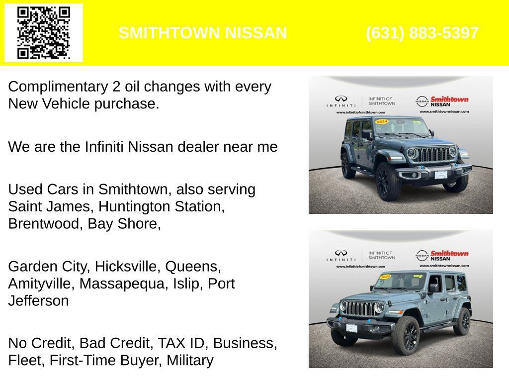 Used 2024 Jeep Wrangler Unlimited Sahara w/ Technology Group AWD/4WD image 2