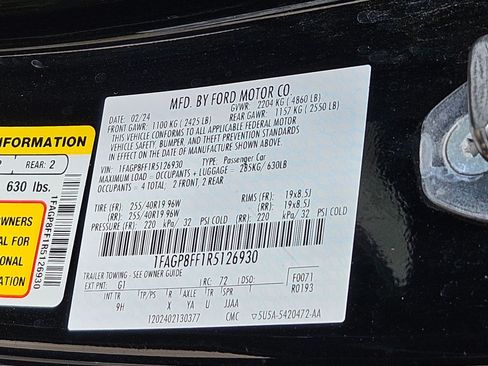 Certified 2024 Ford Mustang GT Premium RWD image 31