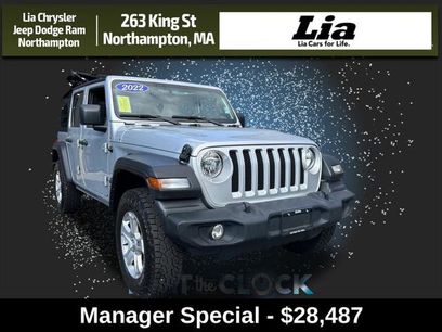 Certified 2022 Jeep Wrangler Unlimited Sport