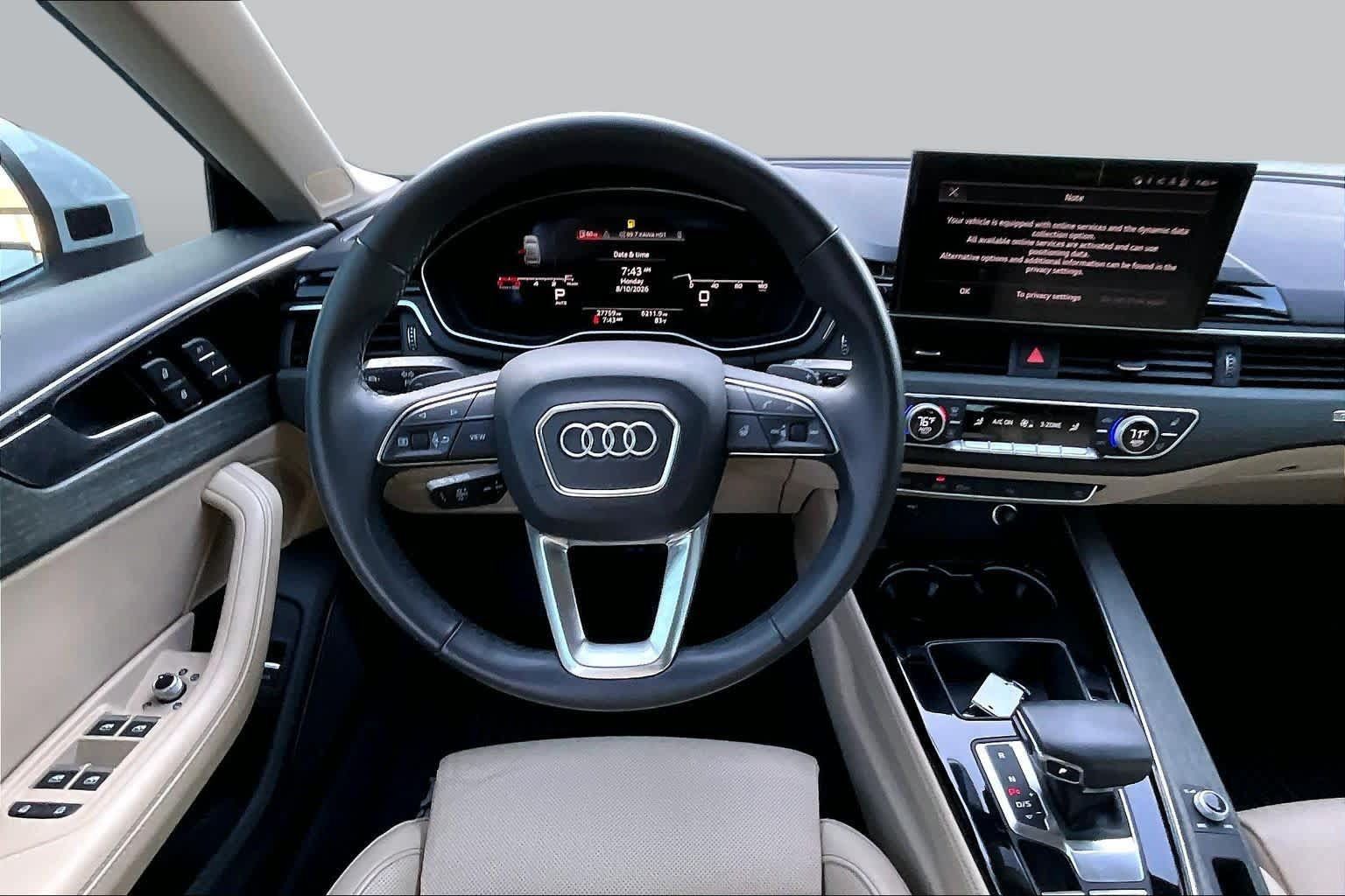Used 2023 Audi A5 2.0T Premium Plus w/ Premium Plus AWD/4WD image 6