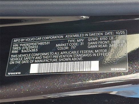 New 2026 Volvo XC90 B6 Plus w/ Protection Package Premier image 11