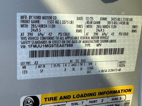 New 2026 Ford Expedition Platinum w/ Platinum Ultimate Package image 24