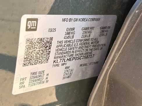 Used 2025 Chevrolet Trax LT w/ LT Convenience Package FWD image 34