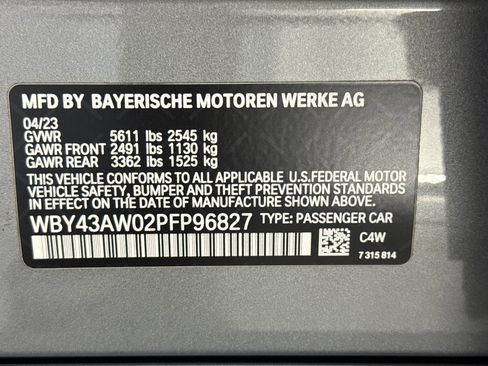 Used 2023 BMW i4 eDrive35 w/ Premium Package RWD image 21