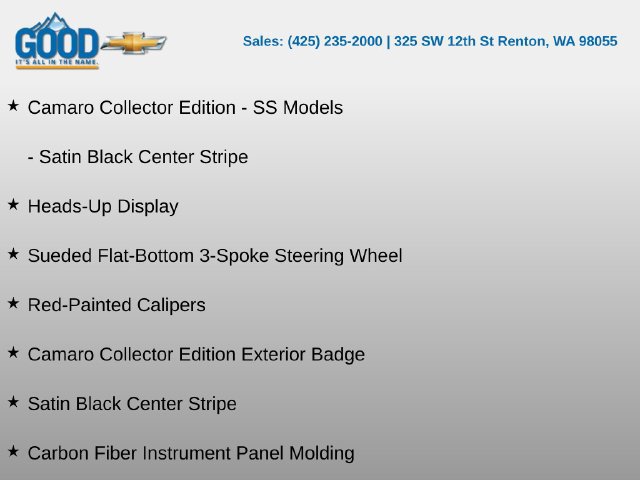 Used 2024 Chevrolet Camaro SS RWD image 10