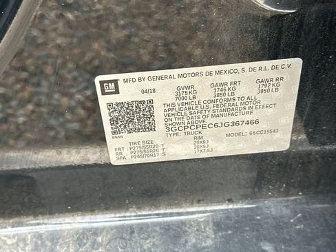 Used 2018 Chevrolet Silverado 1500 Custom RWD image 27