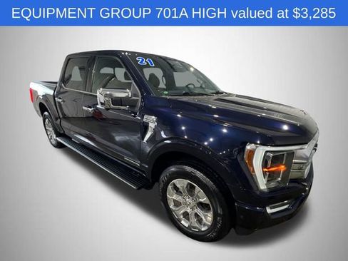 Used 2021 Ford F150 Platinum w/ Equipment Group 701A High image 2