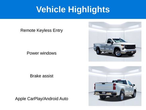 Used 2025 Chevrolet Silverado 1500 W/T RWD image 2