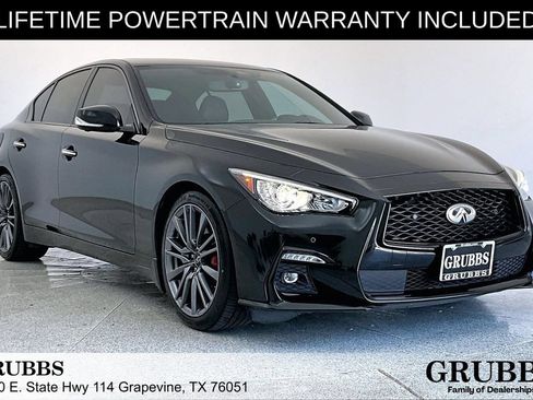 Used 2023 INFINITI Q50 Red Sport 400 RWD image 1