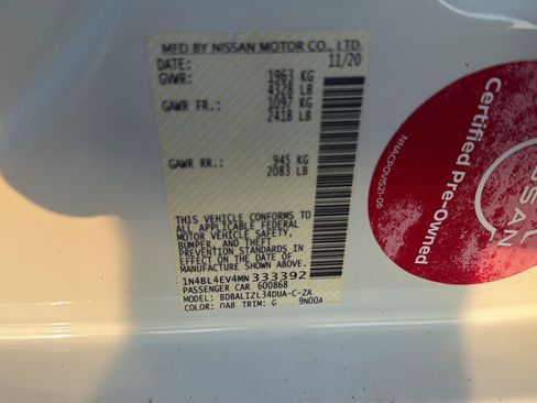 Used 2021 Nissan Altima 2.5 SL FWD image 42