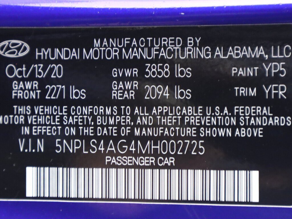 Used 2021 Hyundai Elantra SEL w/ Convenience Package FWD image 39