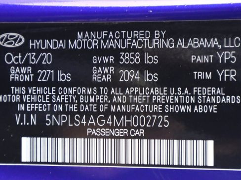 Used 2021 Hyundai Elantra SEL w/ Convenience Package FWD image 39