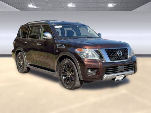Used 2018 Nissan Armada Platinum w/ Captain Seat Package image 7