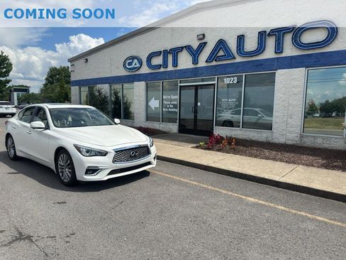 Used 2022 INFINITI Q50 Luxe w/ Cargo Package RWD image 1