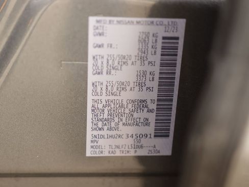 Used 2024 INFINITI QX60 Autograph w/ Cargo Package image 49