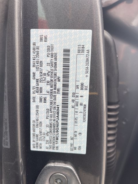 Used 2023 Ford Escape Active AWD/4WD image 25