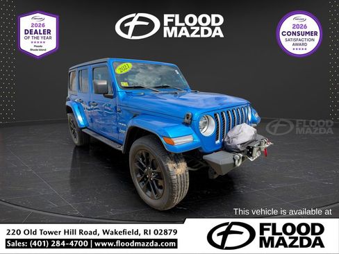 Used 2021 Jeep Wrangler Unlimited Sahara w/ Safety Group image 8