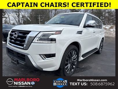 Certified 2024 Nissan Armada Platinum w/ Captain's Chairs Package