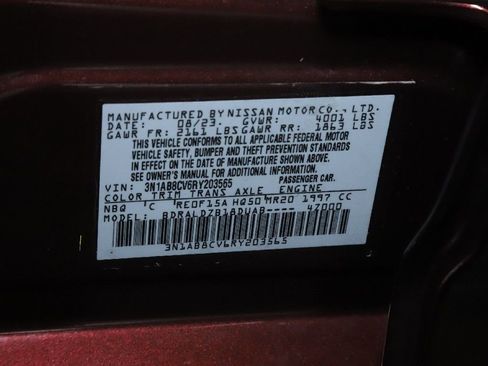 Certified 2024 Nissan Sentra SV w/ SV Premium Package FWD image 23