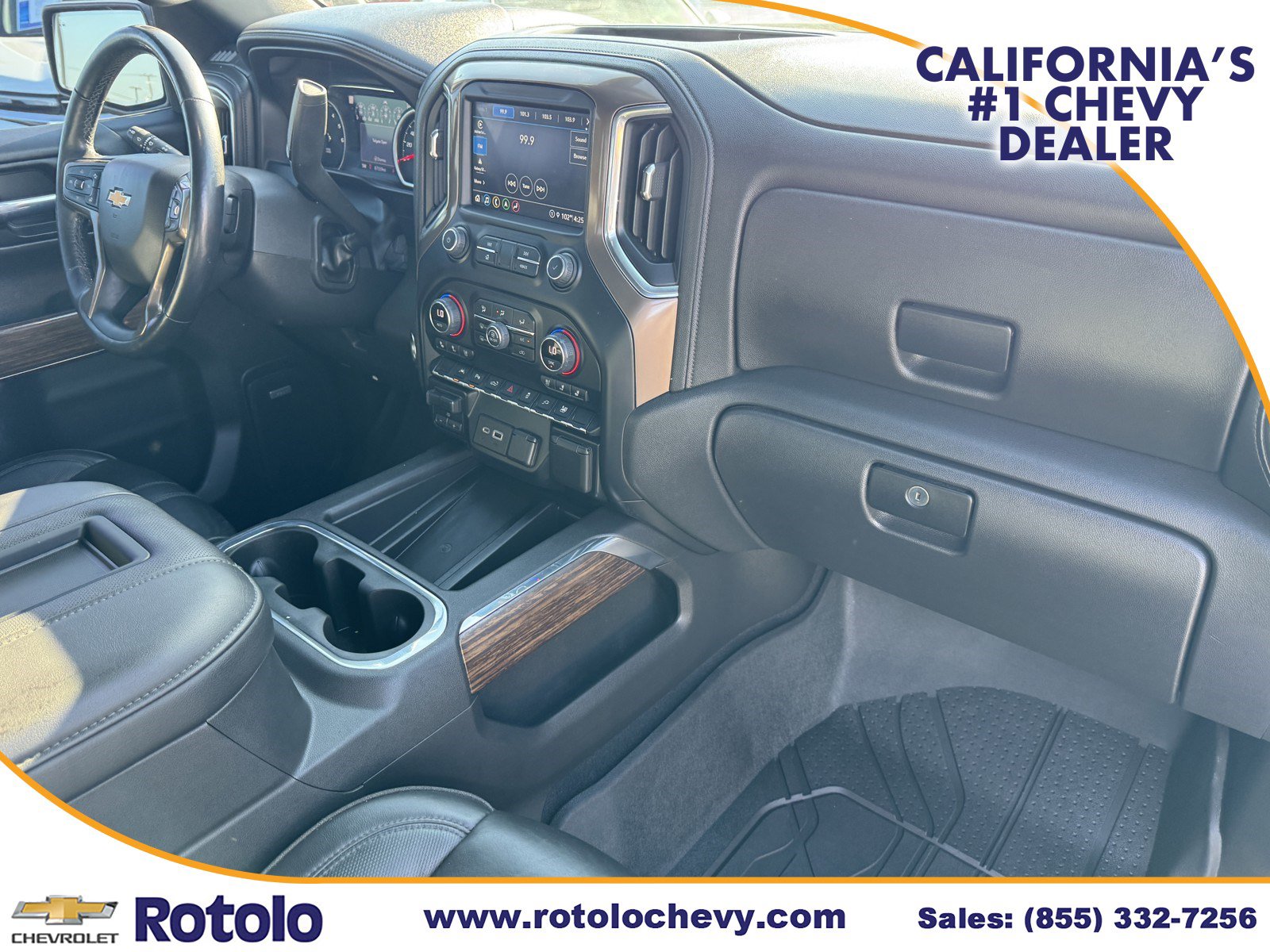 Used 2022 Chevrolet Silverado 1500 High Country w/ Technology Package AWD/4WD image 7